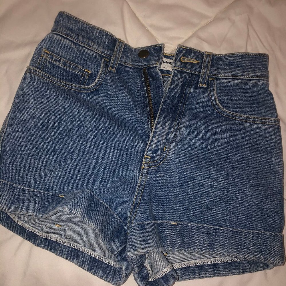 American Apparel Women's Denim Shorts Size 24